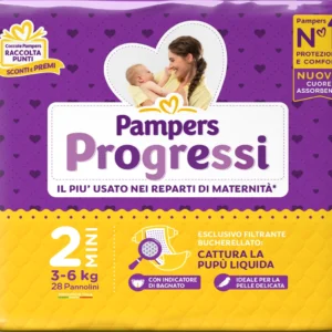 pampers progressi 3-6kg X28