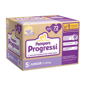 pampers progressi scatola 5° X76