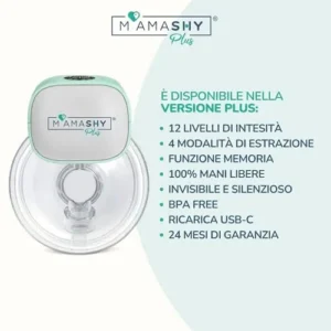 MAMASHY TIRALATTE ELETTRICO INDOSSABILE