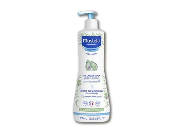 MUSTELA DETERGENTE DELICATO CORPO CAPELLI 750ml