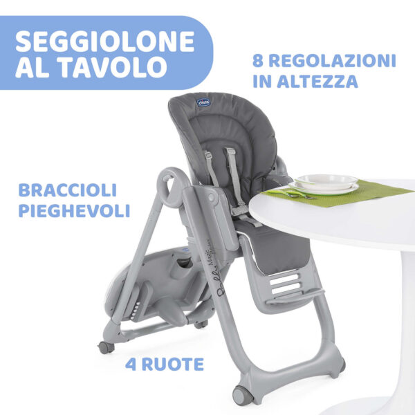 CHICCO POLLY MAGIC RELAX GRAPHITE - immagine 3