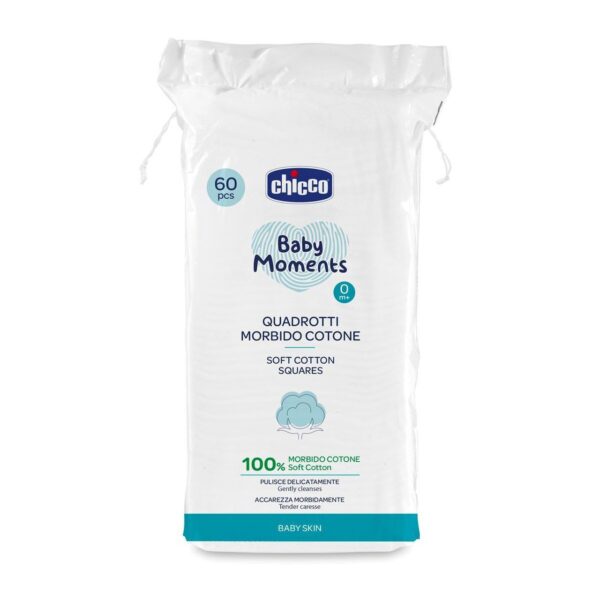 CHICCO QUADROTTI DI COTONE