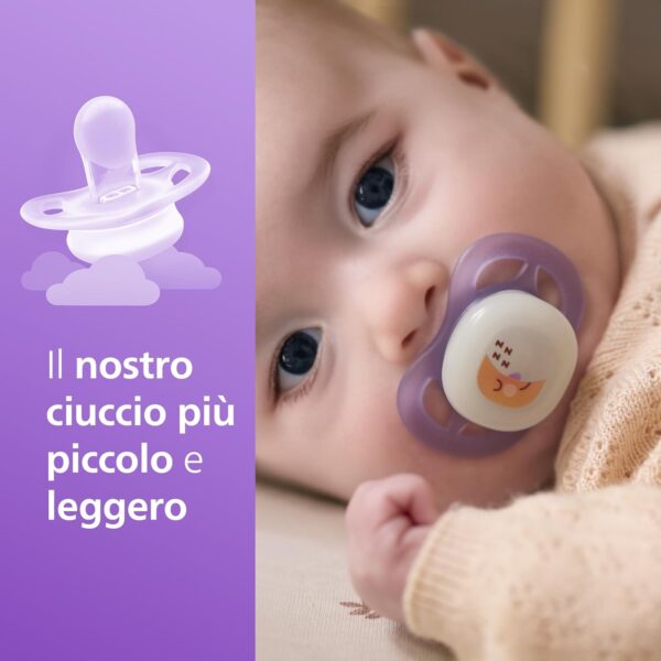 Avent succhietti Ultra Start Nighttime Soothers 0-2m - immagine 4